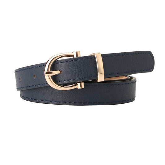 CWABE0906_SOLID COLOR PERSONALITY BELT