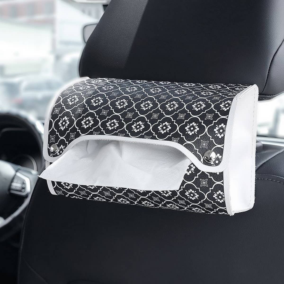 HIGH-VALUE CAR SEATBACK HANGING TISSUE BOX