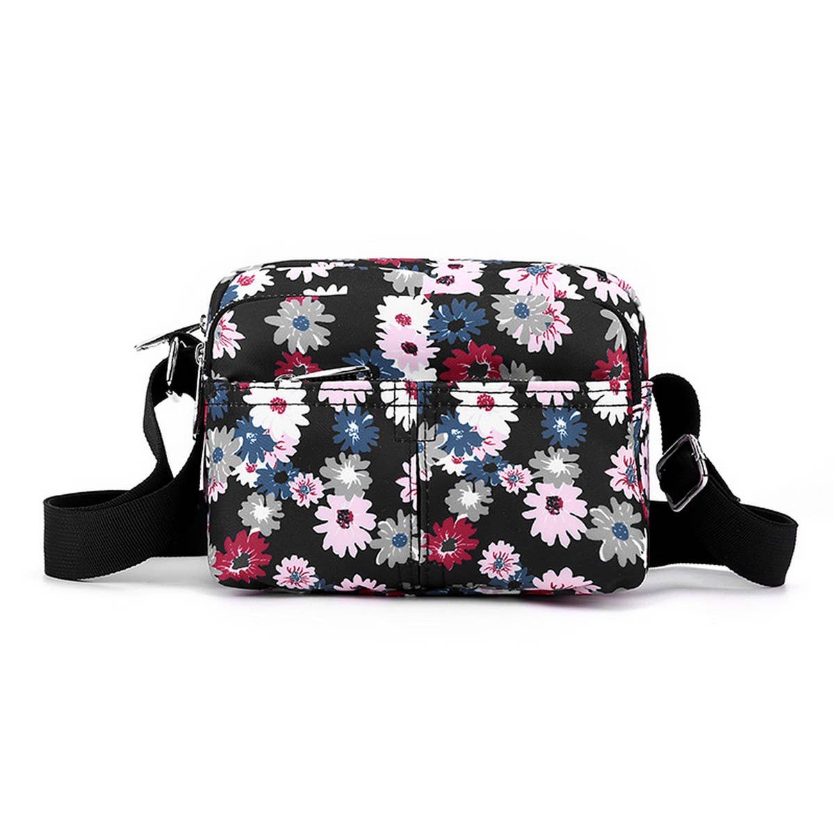 NYLON LARGE CAPACITY SHOULDER MESSENGER BAG_CWAB3487