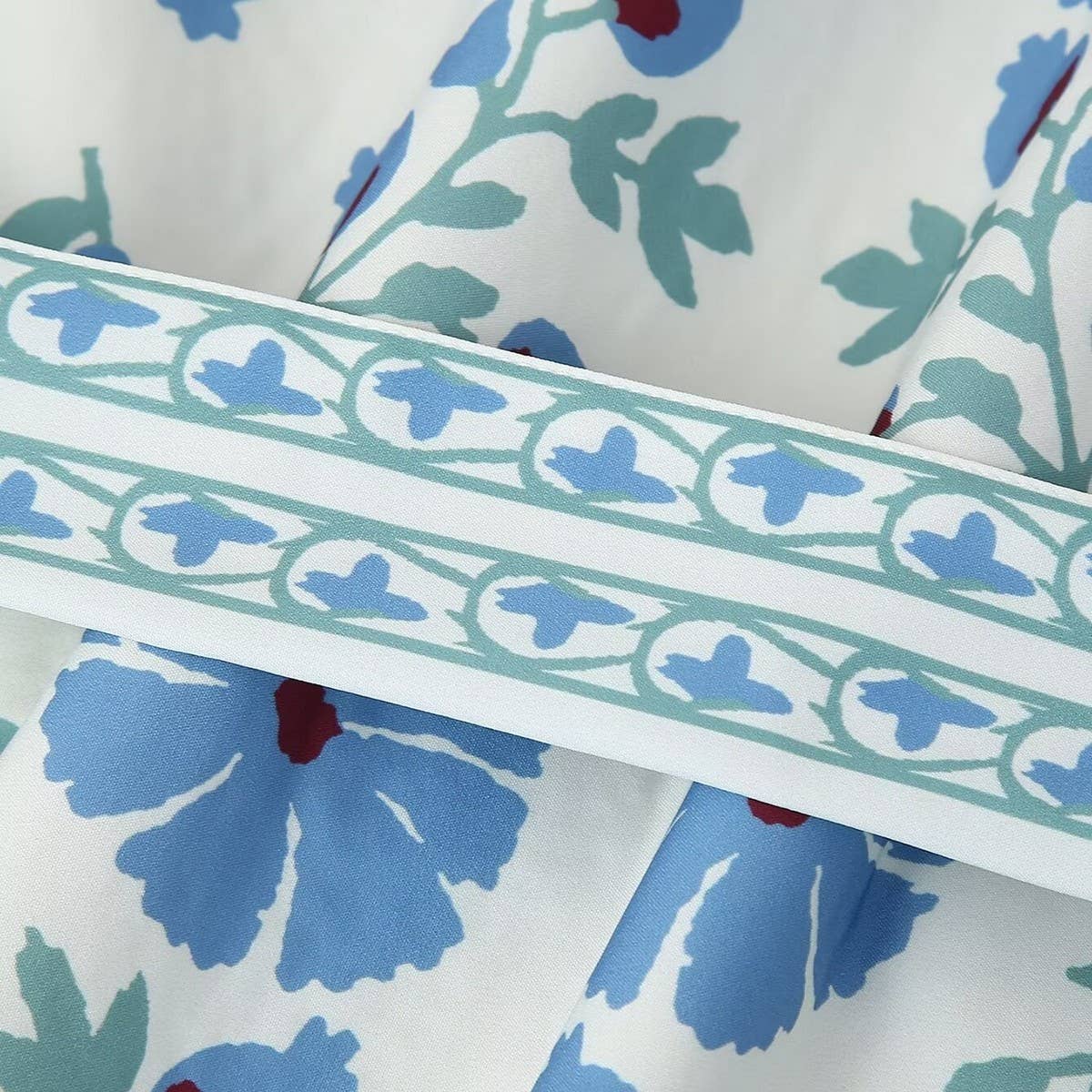 BOW-DECORATED ROUND-NECK CASUAL QUILTED JACKET_CWOJA1556