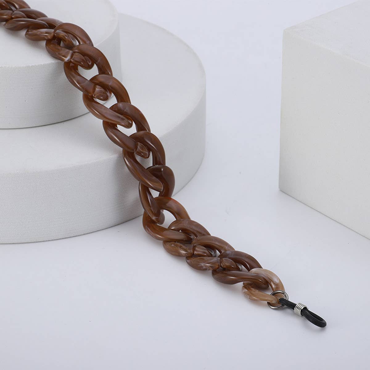 WOMEN CHAIN IRREGULAR GLASSES HANGING CHAIN