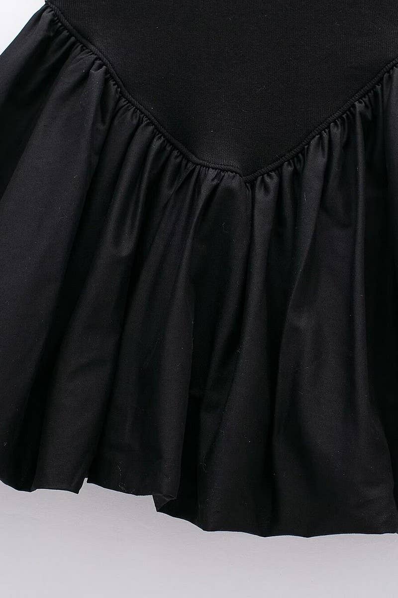 CWDSD6643_LOW-NECK SLEEVELESS SLIM-FIT SUSPENDER DRESS