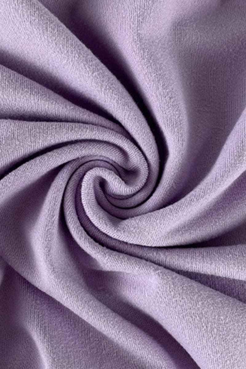 CWDSD7447_SLIM FIT SHIRRED LONG SLEEVE HIP DRESS