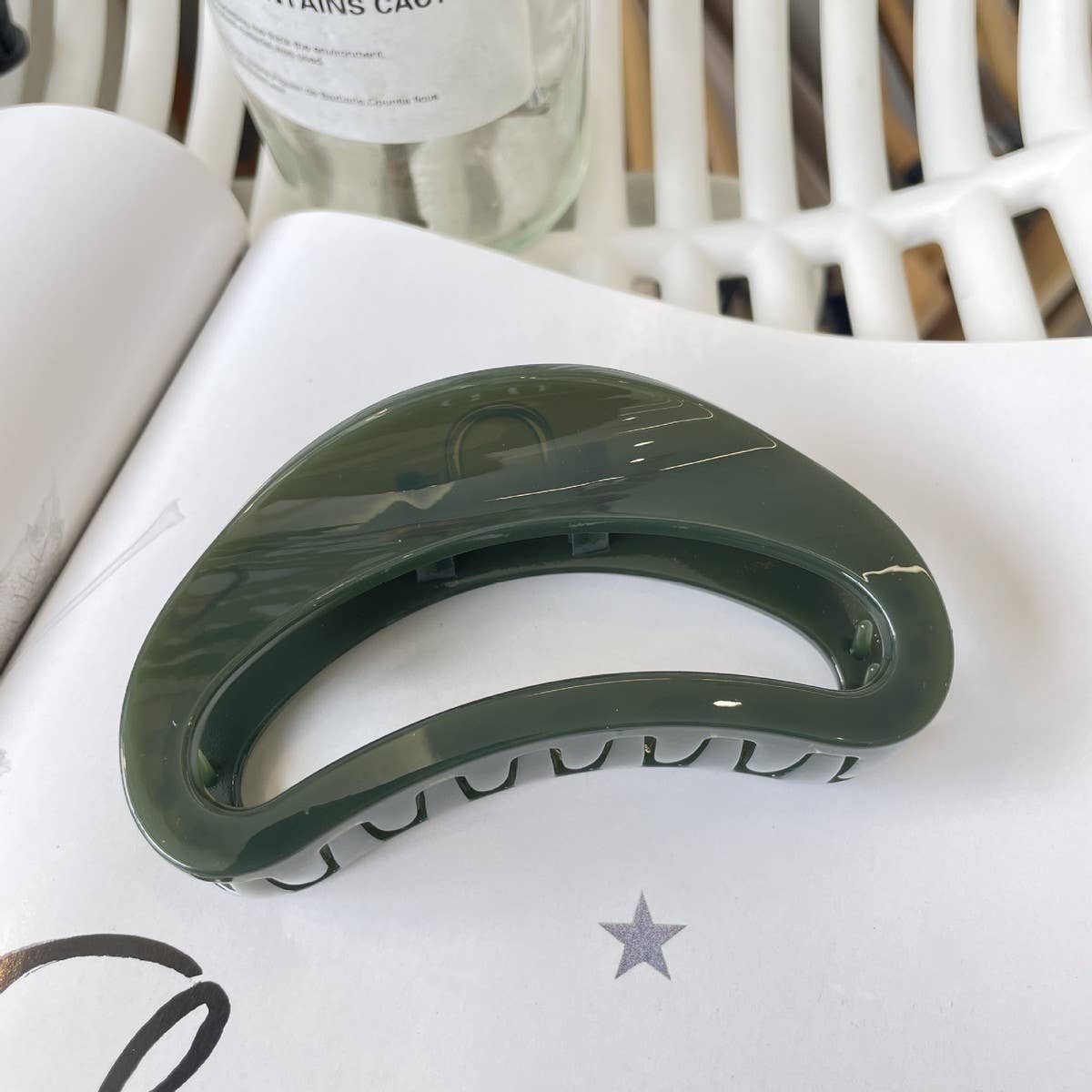 Thick Hair Claw - Elegant INS Style Shark Clip