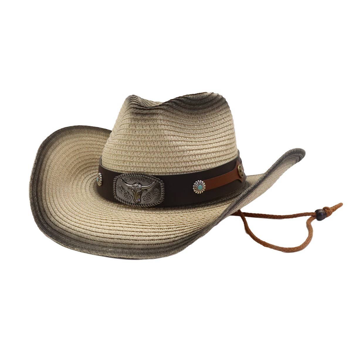 Unisex Outdoor Beach Hat Western Cowboy Style_CWAH04491