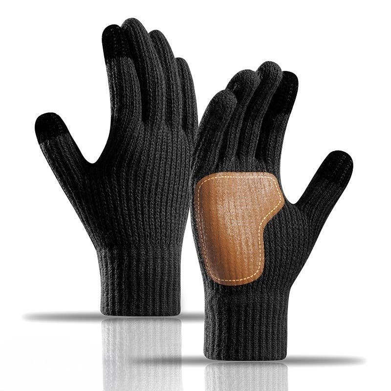 Outdoor Knit Gloves Winter Touchscreen Anti-Slip_CWAG0519