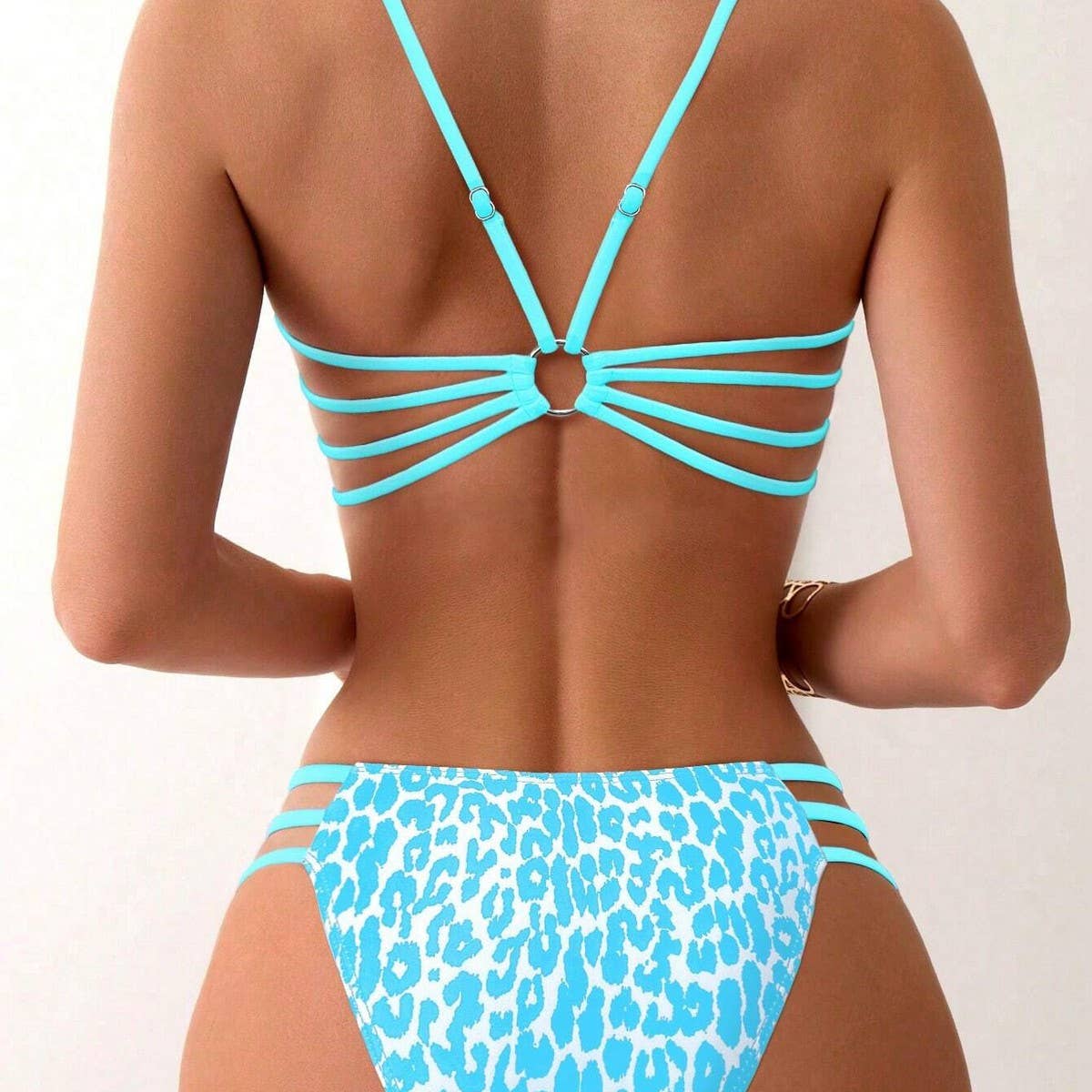 LEOPARD PRINT BIKINI SET - SEXY SWIMSUIT