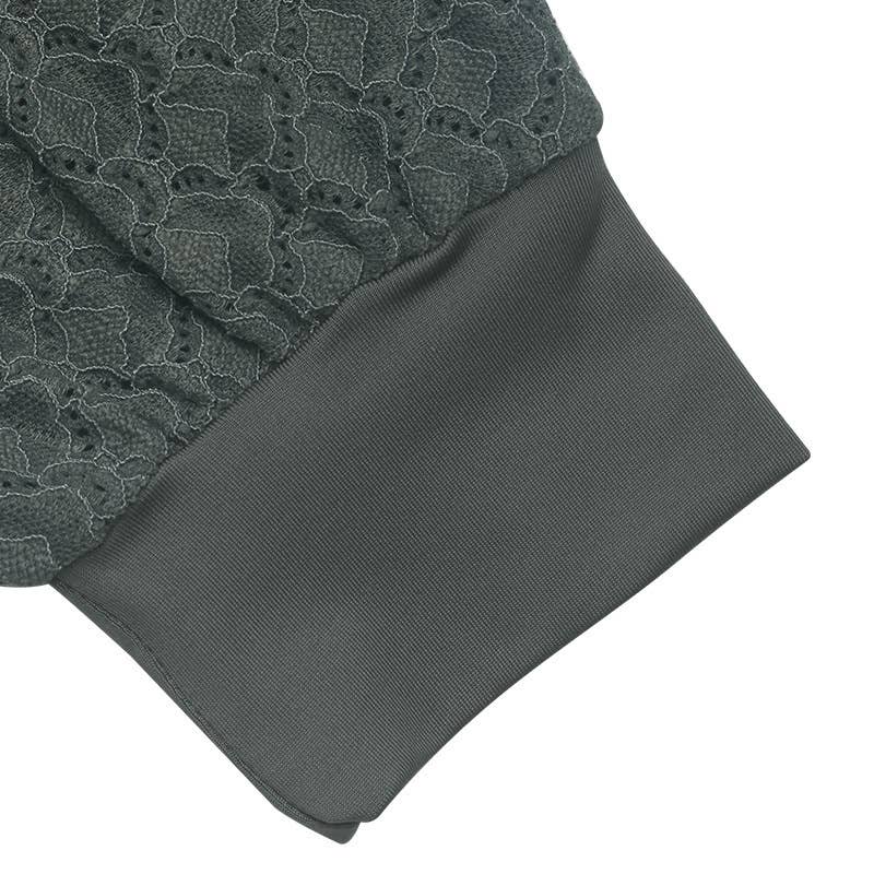 V-NECK PLEATED SOLID COLOR SIMPLE T-SHIRT TOP