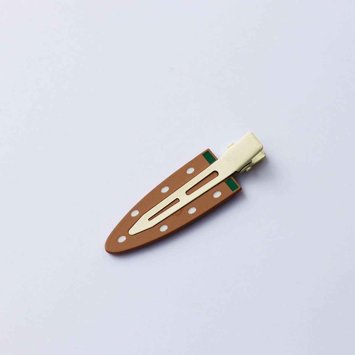 Metal Carrot Hair Clip, No-Crease Side Bang Pin