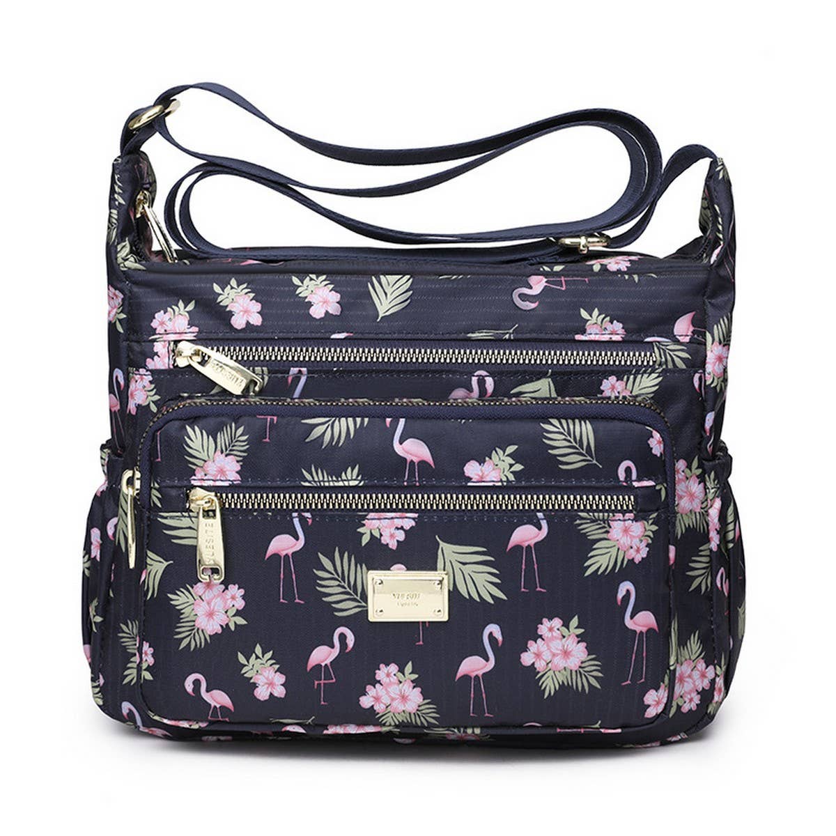 FASHION PRINTED NYLON SHOULDER CROSSBODY BAG_CWAB3526