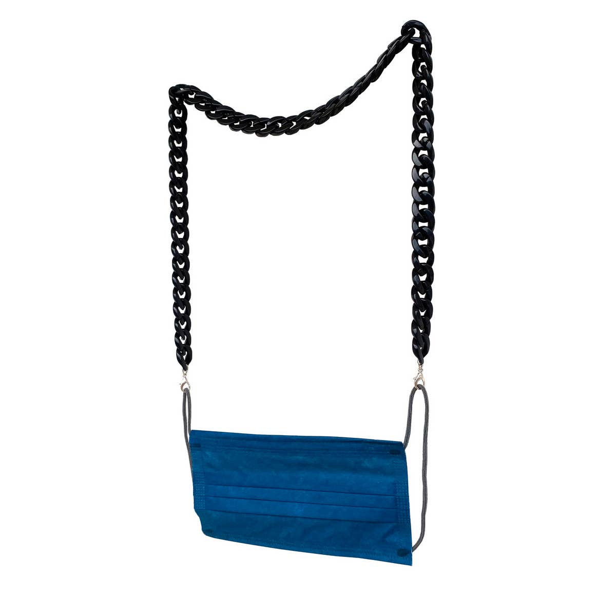 BLACK NON-SLIP CHAIN GLASSES LANYARD_CWMM1170