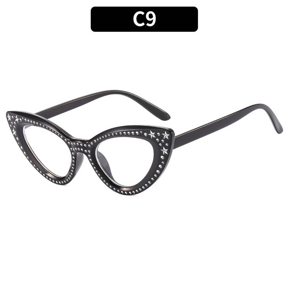 CAT-EYE DIAMOND-ENCRUSTED LUXURY SUNGLASSES_CWASG0378