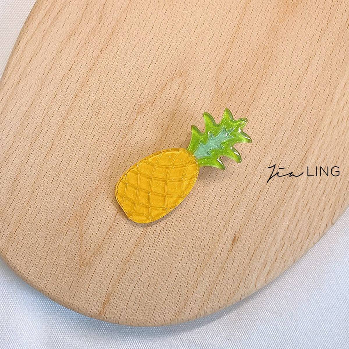 CHILDREN'S WATERMELON CARROT HAIR CLIP