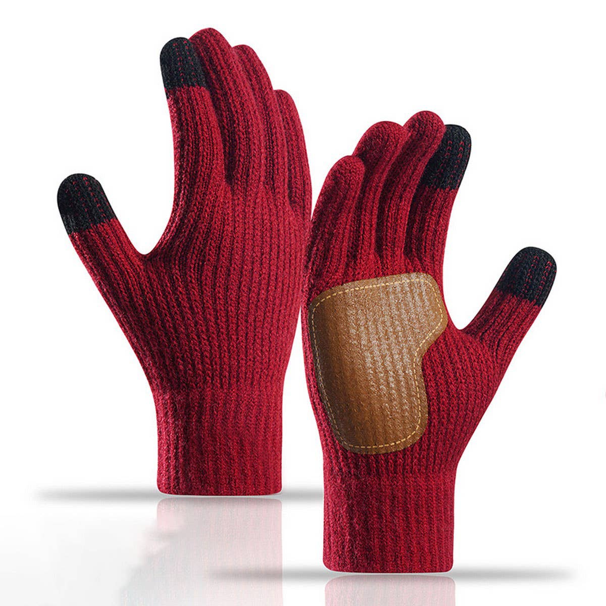CWAG00576_UNISEX WINTER KNIT OUTDOOR GLOVES
