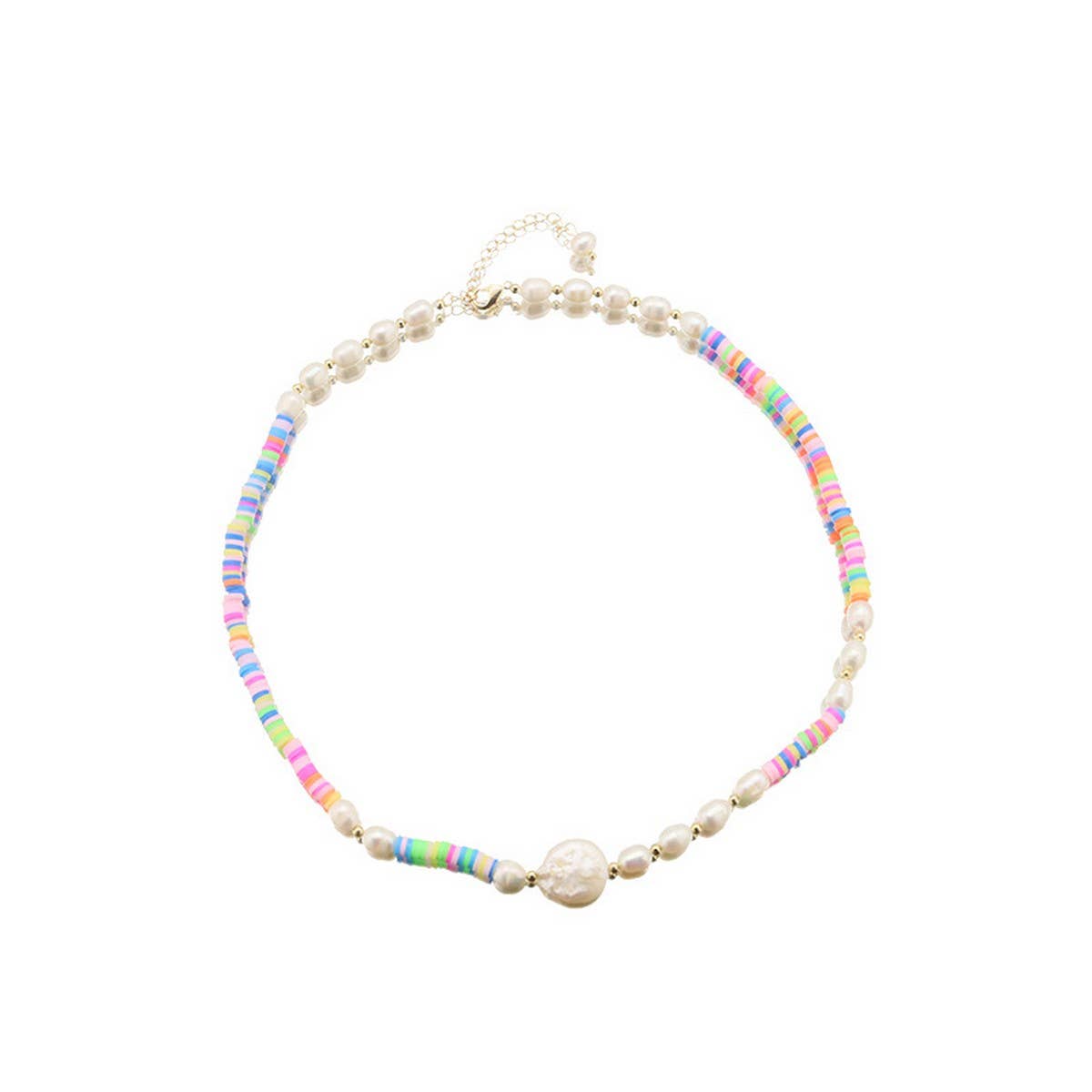 WOMEN'S NATURAL FRESHWATER PEARL NECKLACE