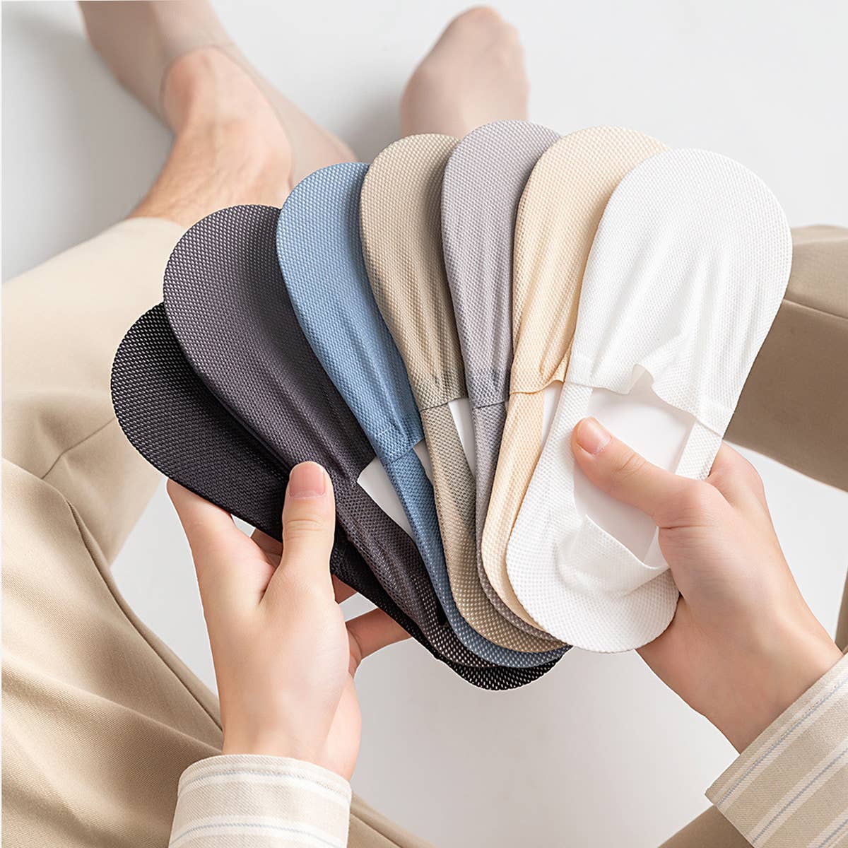 CWMS2462_SHALLOW MOUTH INVISIBLE ANTI-FALL BOAT SOCKS