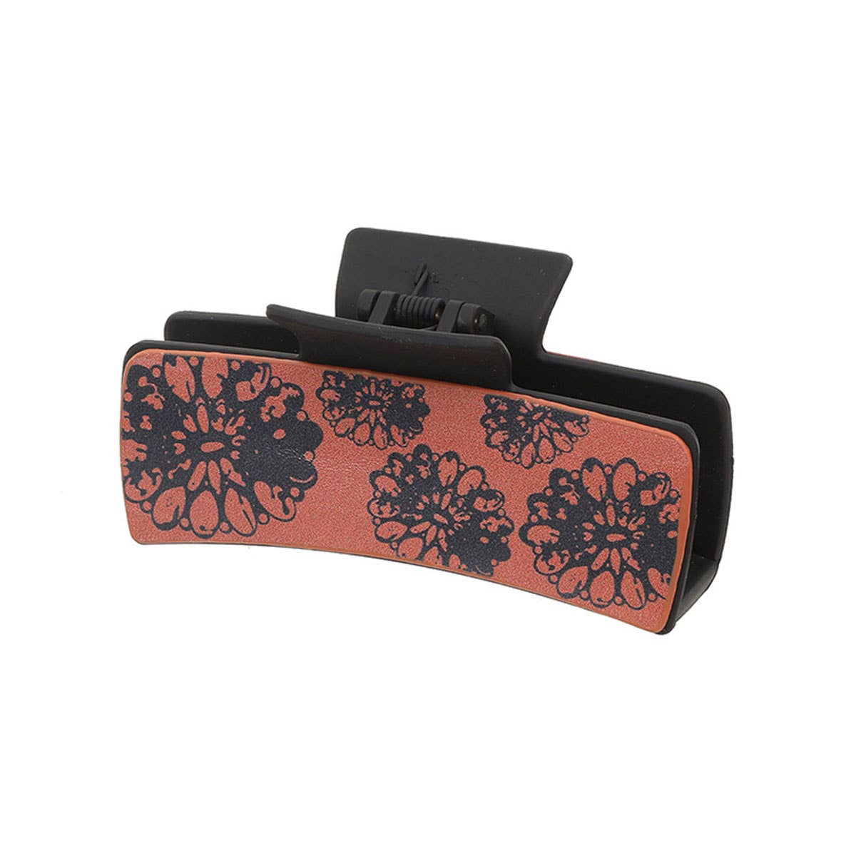 SUNFLOWER RETRO LETTERS WESTERN HAIR CLAW CLIPS