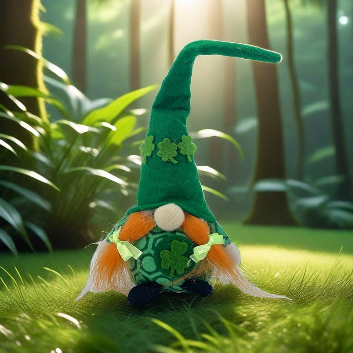 ST. PATRICK'S DAY STANDING DOLL ORNAMENT_CWMM3436