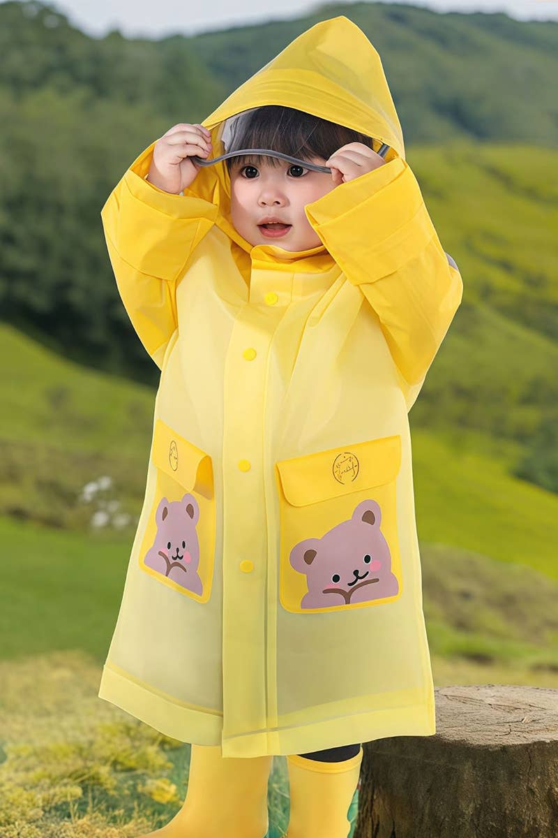 CWMM8547_NEW STYLE CARTOON RAINCOAT FOR CHILDREN TO GO TO SC