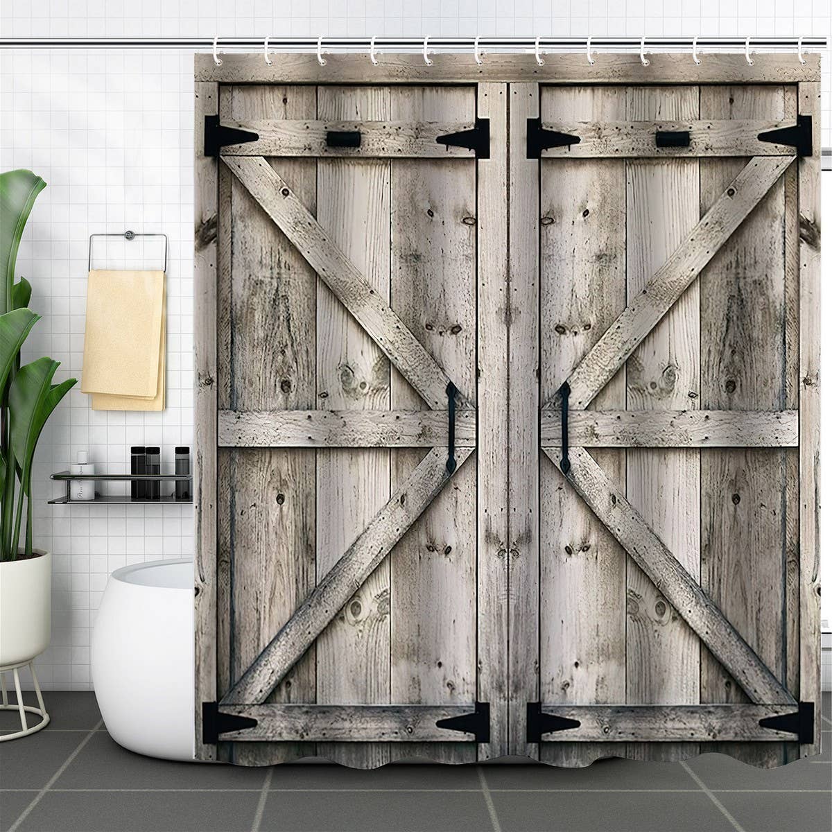 DIGITAL PRINTING WATERPROOF SHOWER CURTAIN