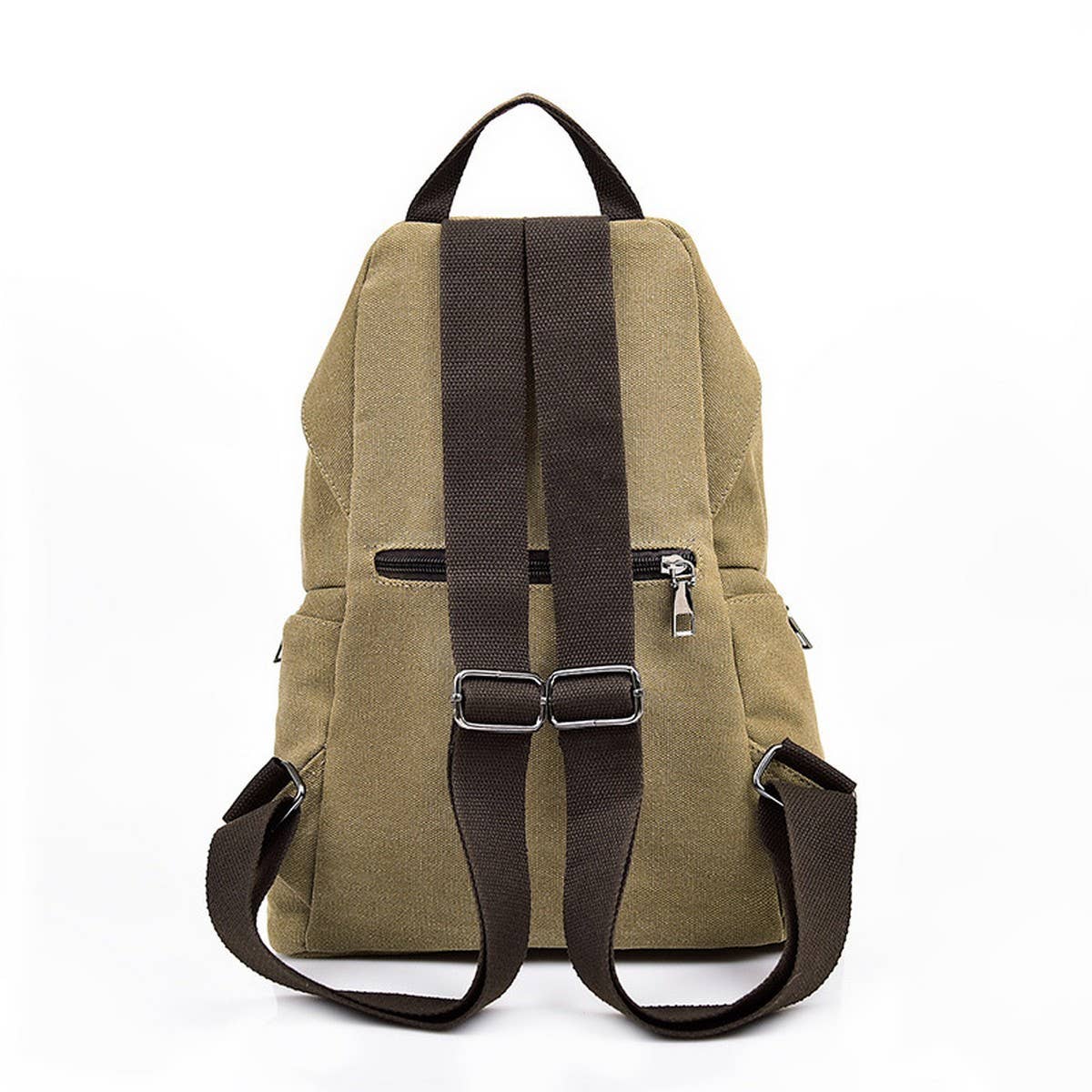 VINTAGE BACK-TO-SCHOOL CASUAL TRAVEL CANVAS BAG_CWAB2211