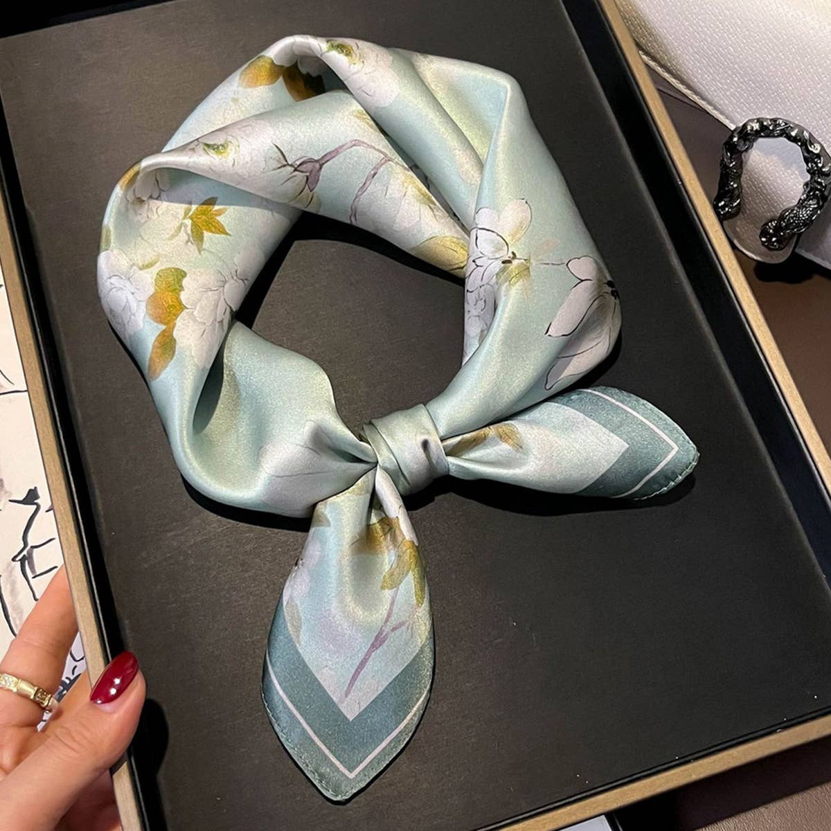 Mulberry Silk Scarf - Versatile Gift Square