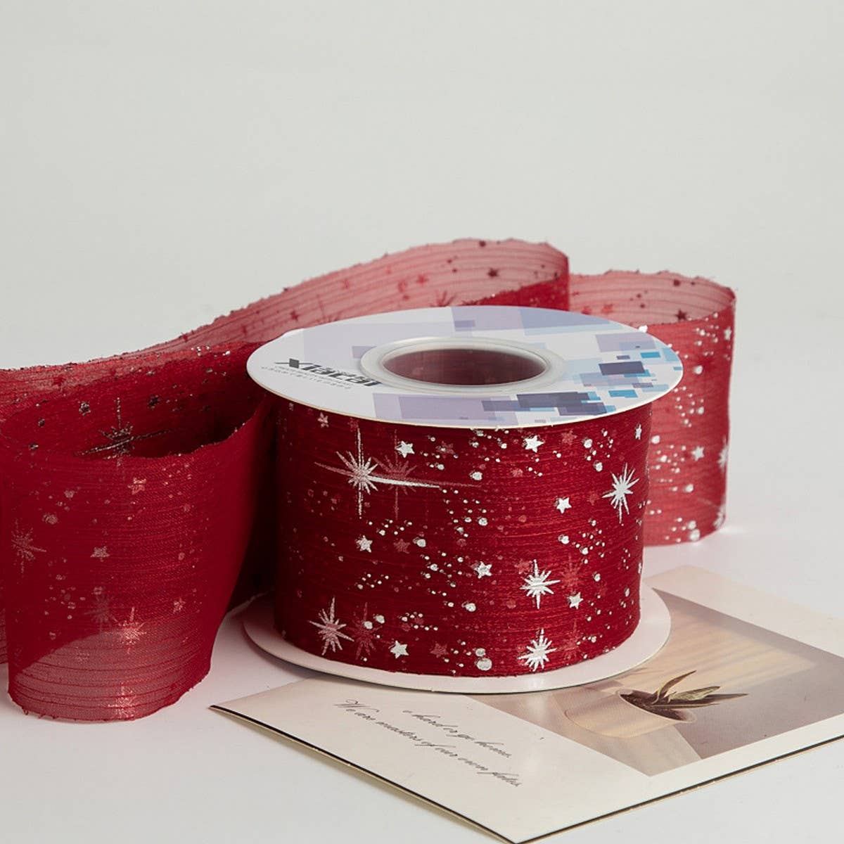 STARRY SKY PLEATED YARN HANDMADE DIY RIBBON_CWMM5760