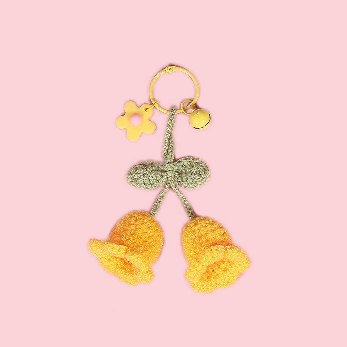 HAND-WOVEN LILY OF THE VALLEY FLOWER PENDANTS