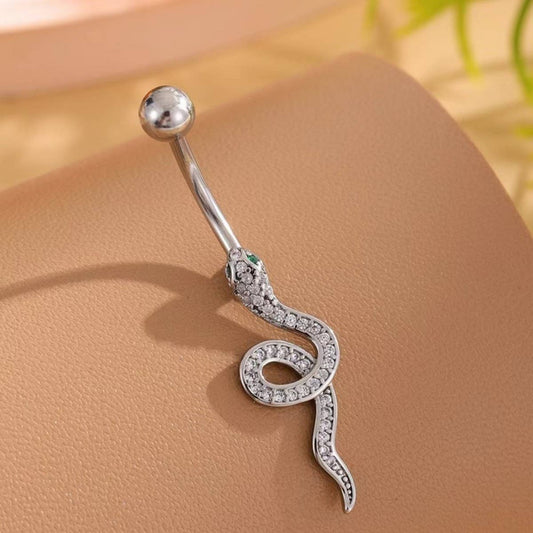 Animal Shape Full CZ Navel Ring New Fashion_CWMM9372