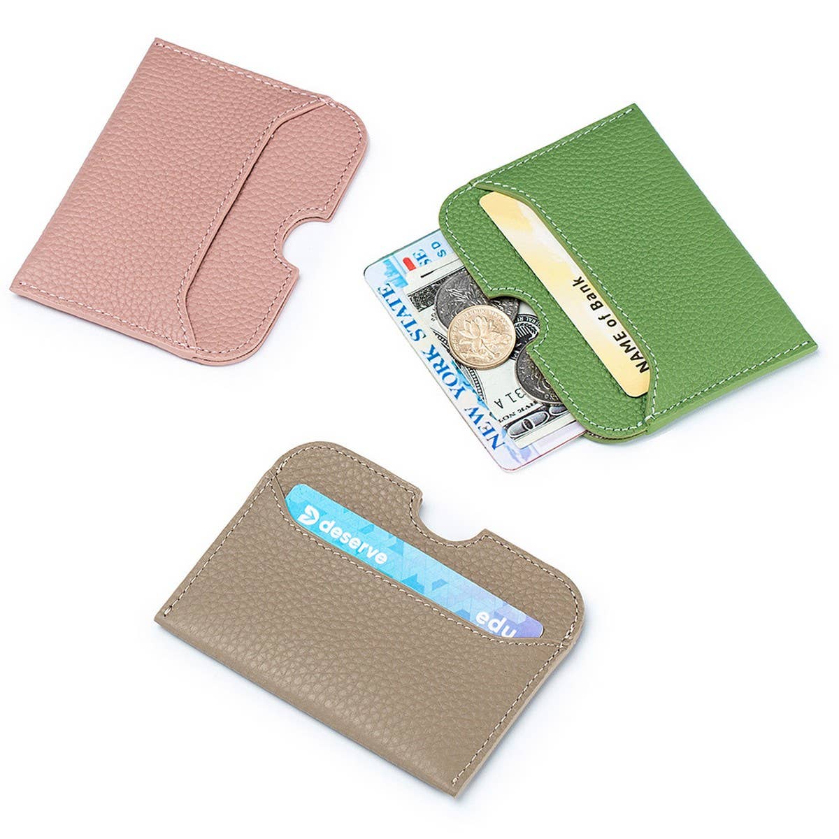SMALL GENUINE LEATHER ULTRA-THIN MULTI-CARD HOLDER_CWAB3885