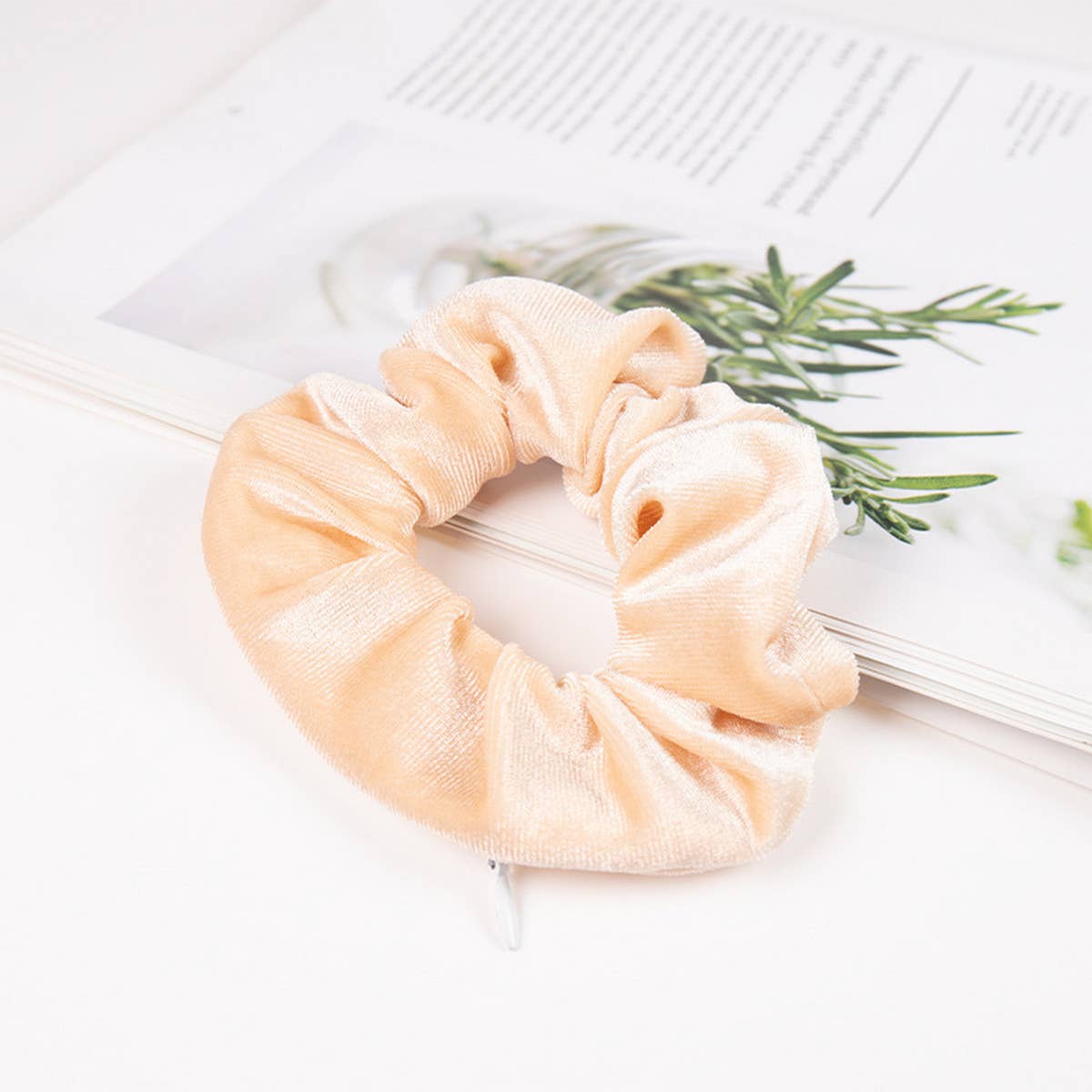 INVISIBLE ZIPPER LARGE INTESTINE HAIR TIE_CWAHA0868