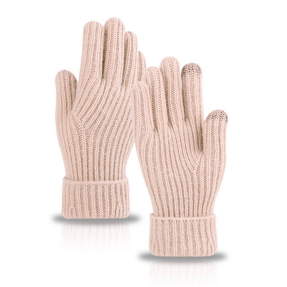 NEW WINTER CASHMERE KNITTED TOUCH SCREEN GLOVES_CWAG0240