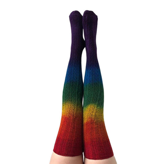 2024 NEW TIE-DYE COLORED LONG SOCKS_CWMS0857