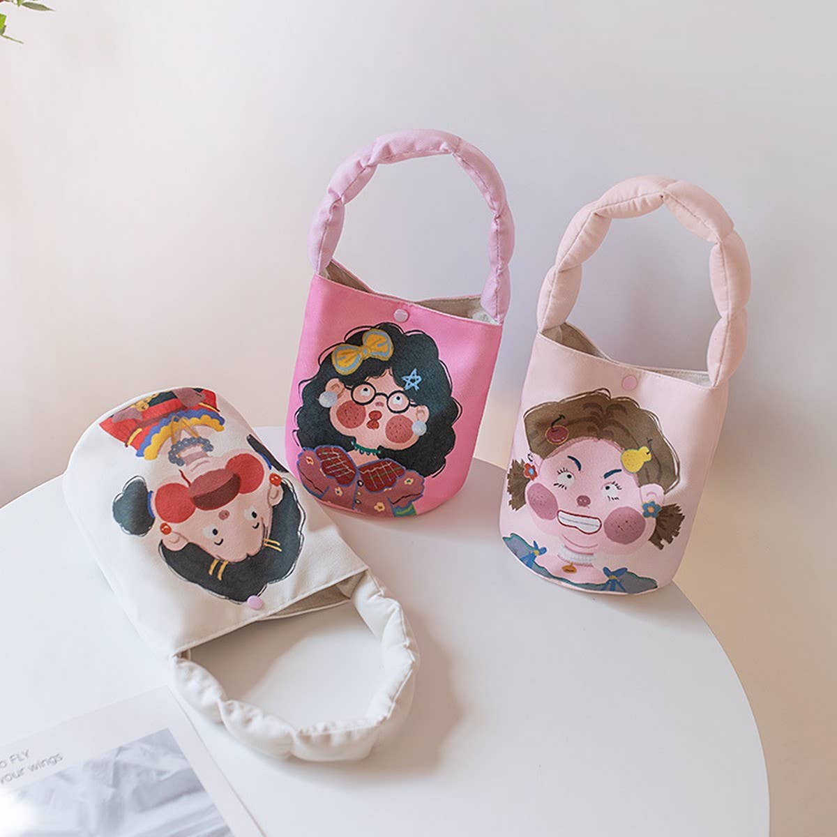 Cozy Padded Bucket Bag ? Kids Handbag_CWAB5607