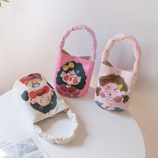 Cozy Padded Bucket Bag ? Kids Handbag_CWAB5607