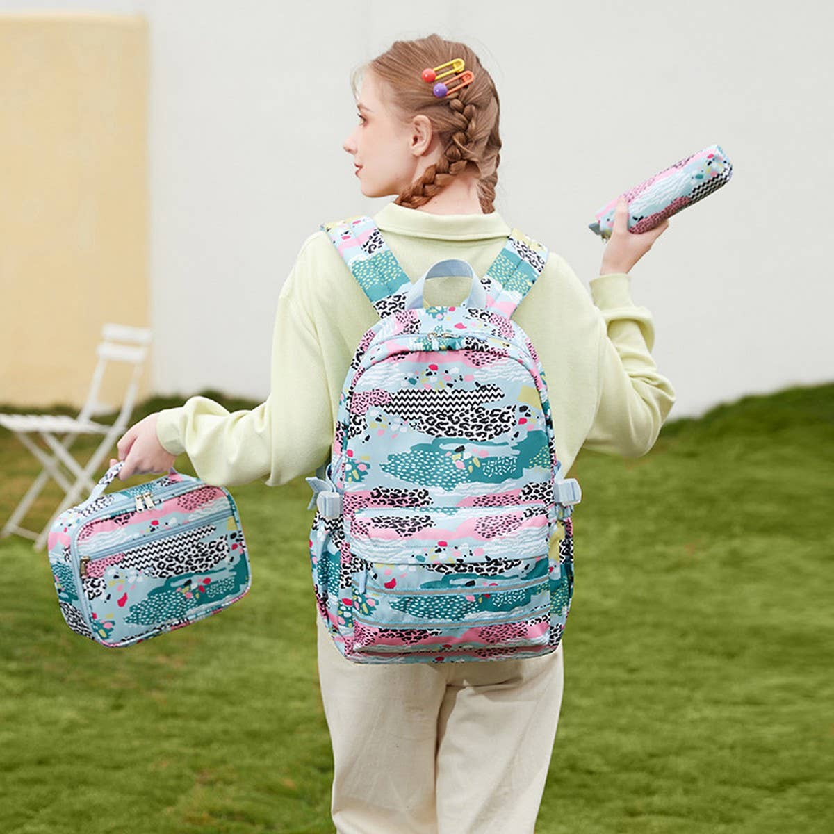 Backpacks for School ??Large Capacity 3-Piece Set_CWAB5506
