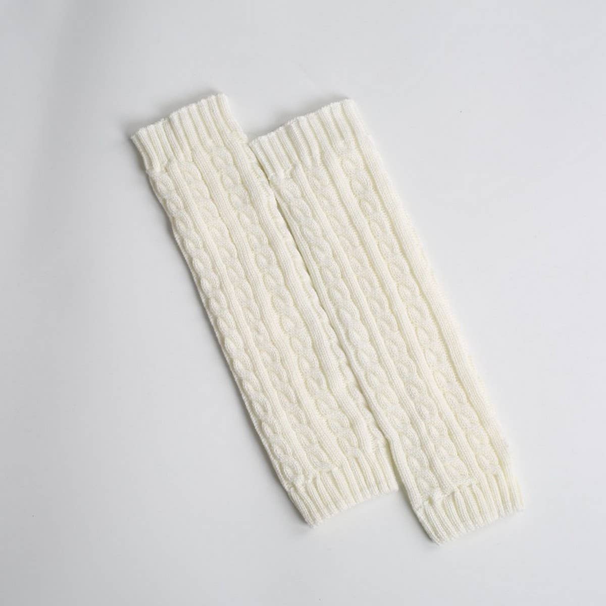 KNITTED AUTUMN AND WINTER WARM LEG WARMERS