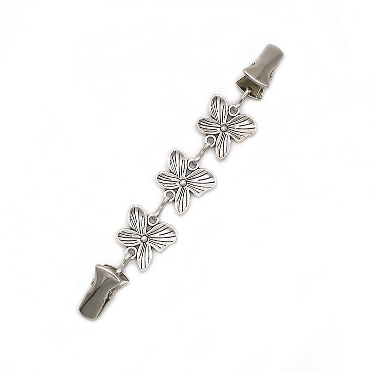 NEW FLOWER BUTTERFLY CARDIGAN SHAWL CLIP