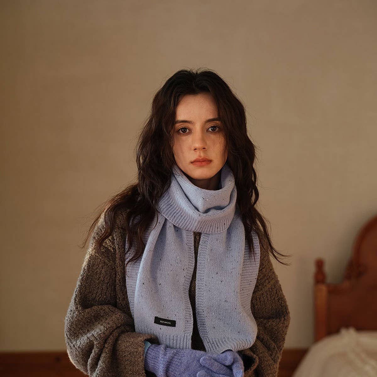 Soft & Warm Double-Sided Couple??¢s Neck Scarf_CWASC2342