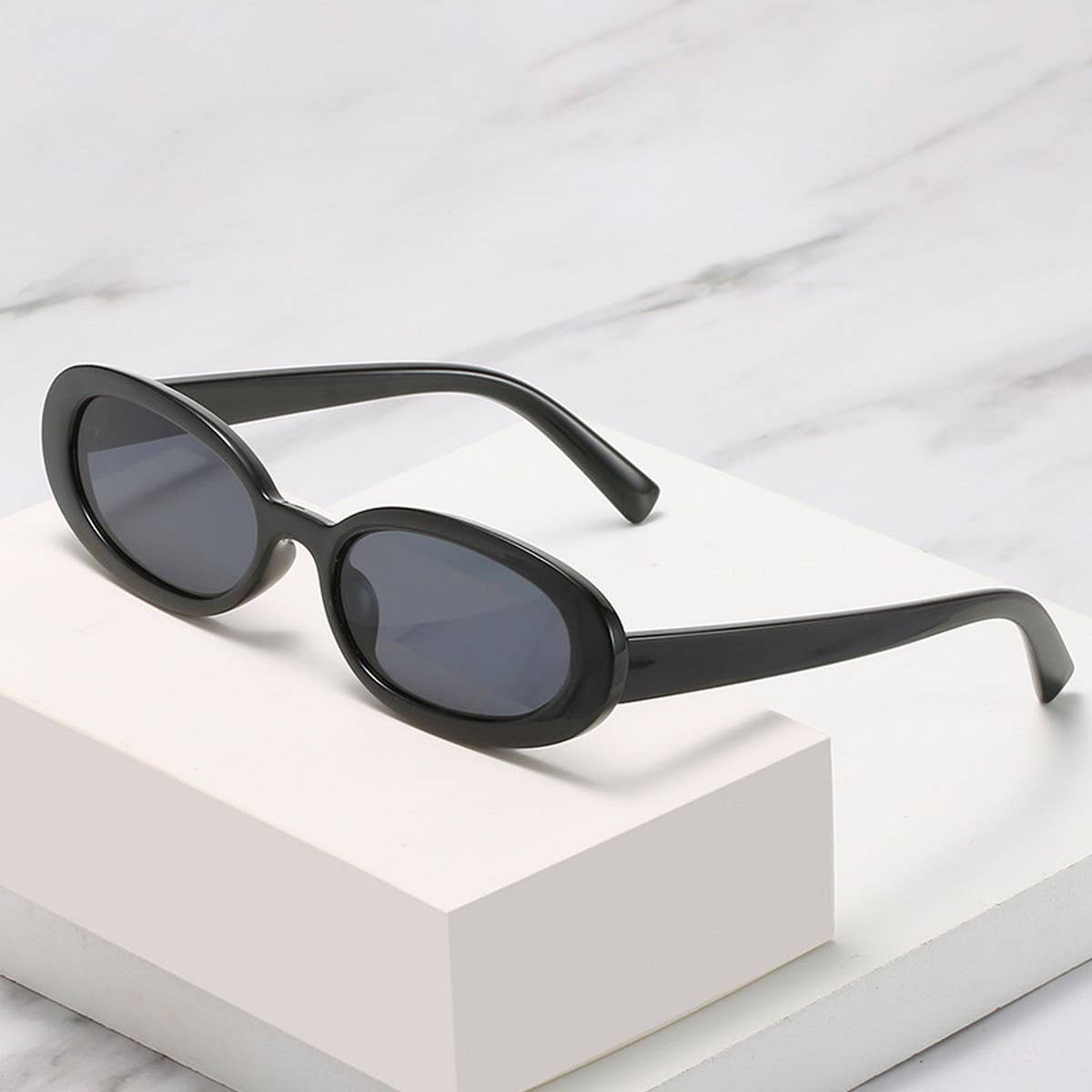 OVAL HIP-HOP RETRO SMALL-FRAME SUNGLASSES WOMEN_CWASG0249