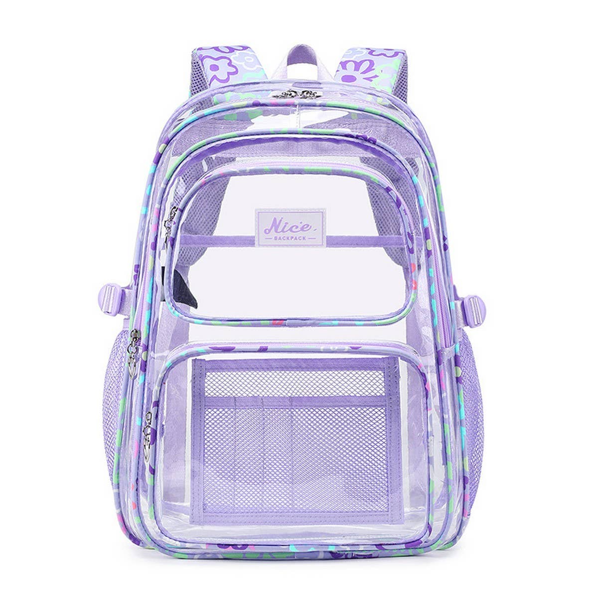 Clear PVC Backpacks for School Teen Girls_CWAB5492