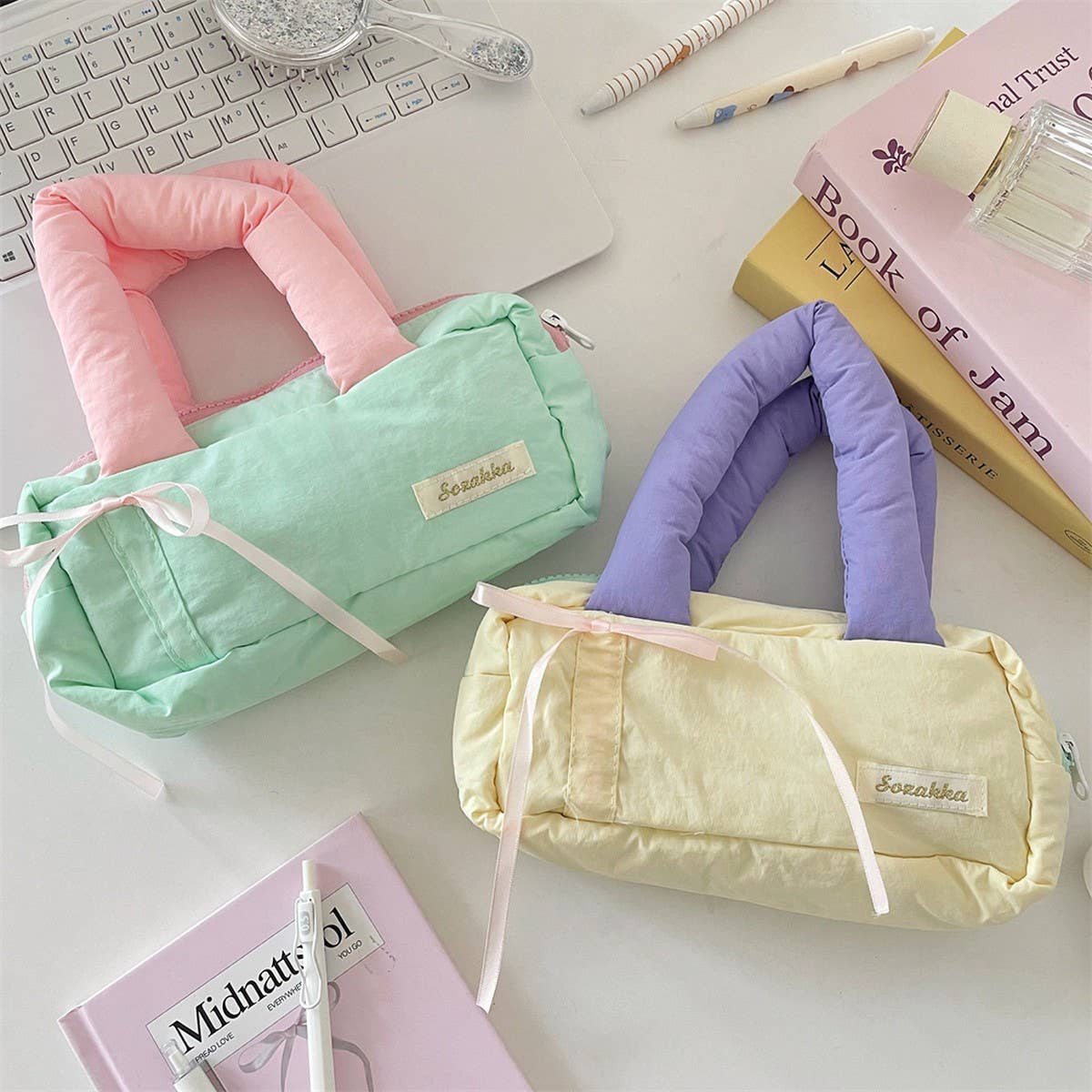 CWAB5809_SMALL FRESH SOFT LARGE CAPACITY HANDBAG