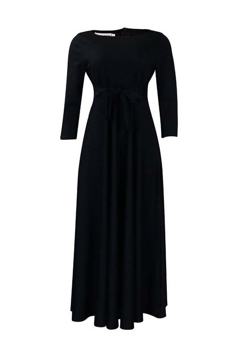 CWDMD01256_2024 PLUS SIZE WOMEN BELTED ELEGANT MAXI DRESS