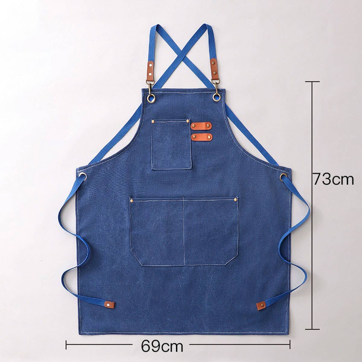 Custom Cotton Canvas Kitchen Apron for Women