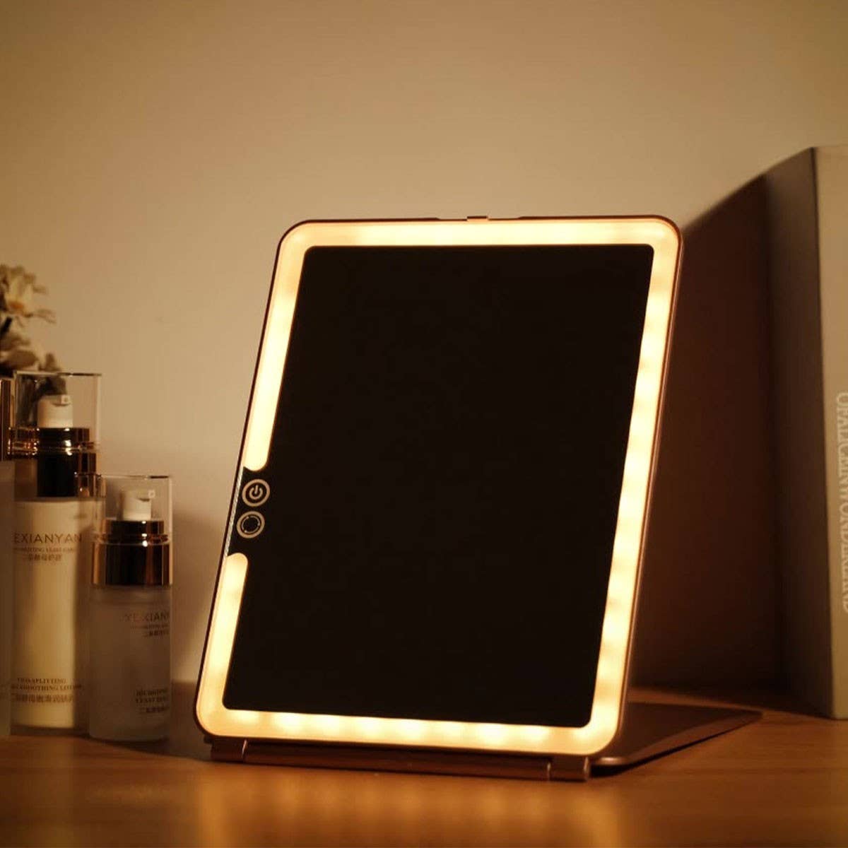 DIRECT PLUG-IN LED FLAT MAKEUP MIRROR