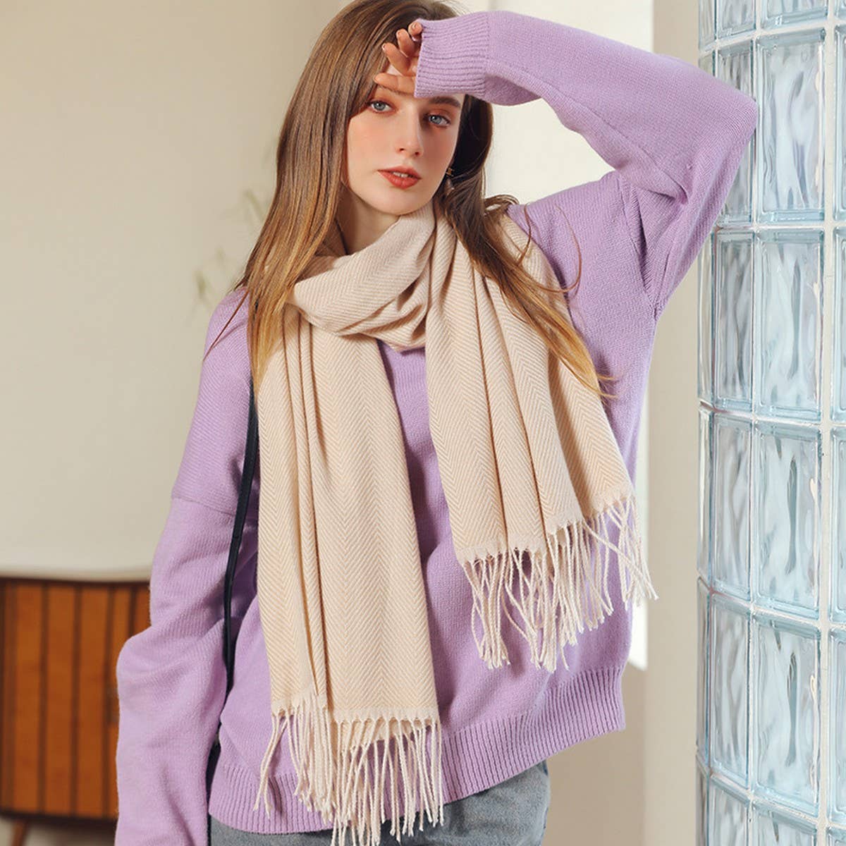 WOMEN PASHMINA SHAWLS WRAPS EXTRA SOFT SCARF