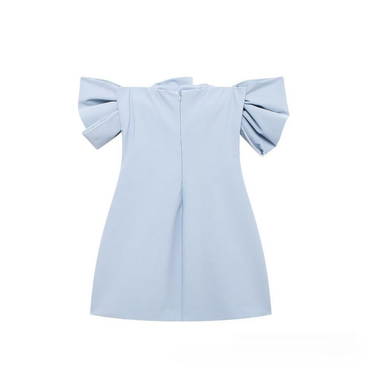 Bowknot Strapless Dress - French Style Chic_CWDMD5803