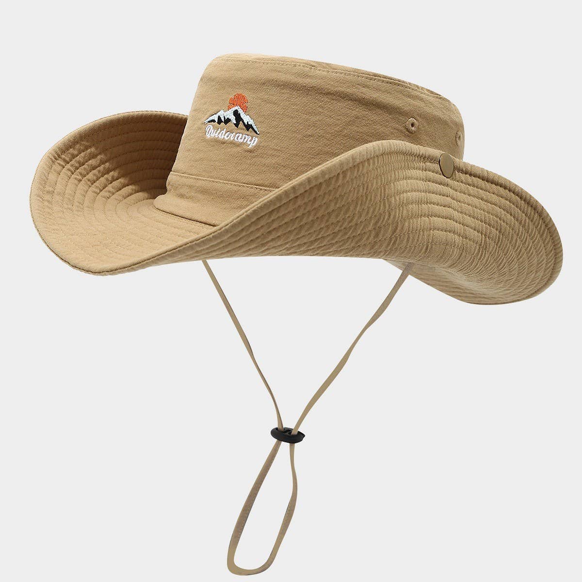 Western Style Camping Hat for Outdoor Hiking_CWAH3809