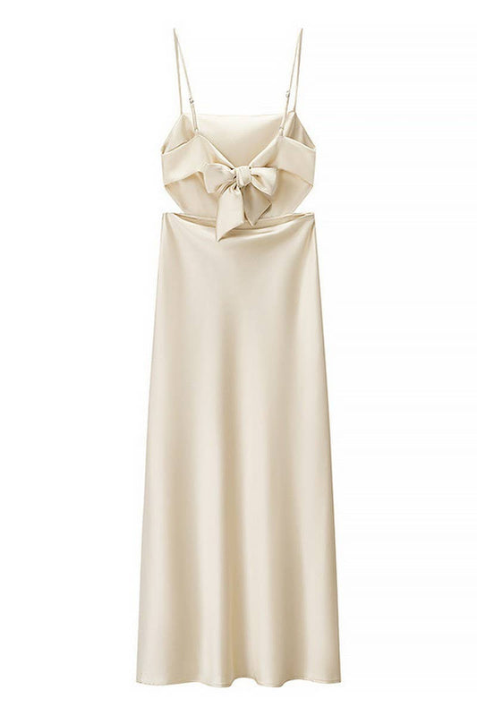 CWDHL0834_TEMPERAMENT COMMUTING TEXTURED SUSPENDER DRESS