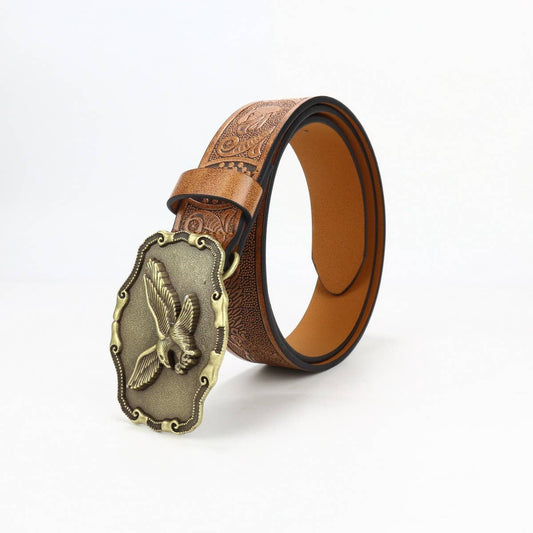 WESTERN STYLE RETRO EAGLE SHAPED BELT BUCKLE_CWABE0436